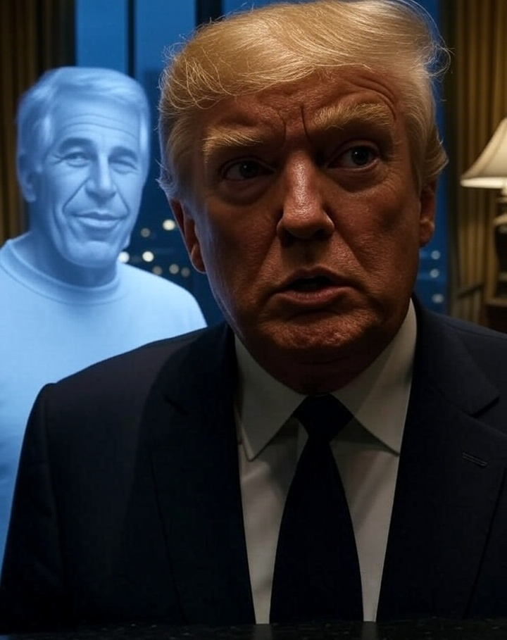 donald Trump Jeffrey Epstein's Ghost Blank Meme Template