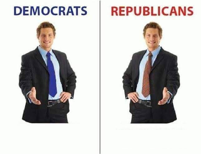 Democrats Vs. Republicans Blank Meme Template
