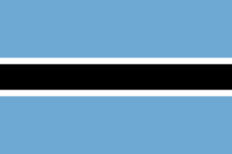 botswana flag since 1956 ad Blank Meme Template