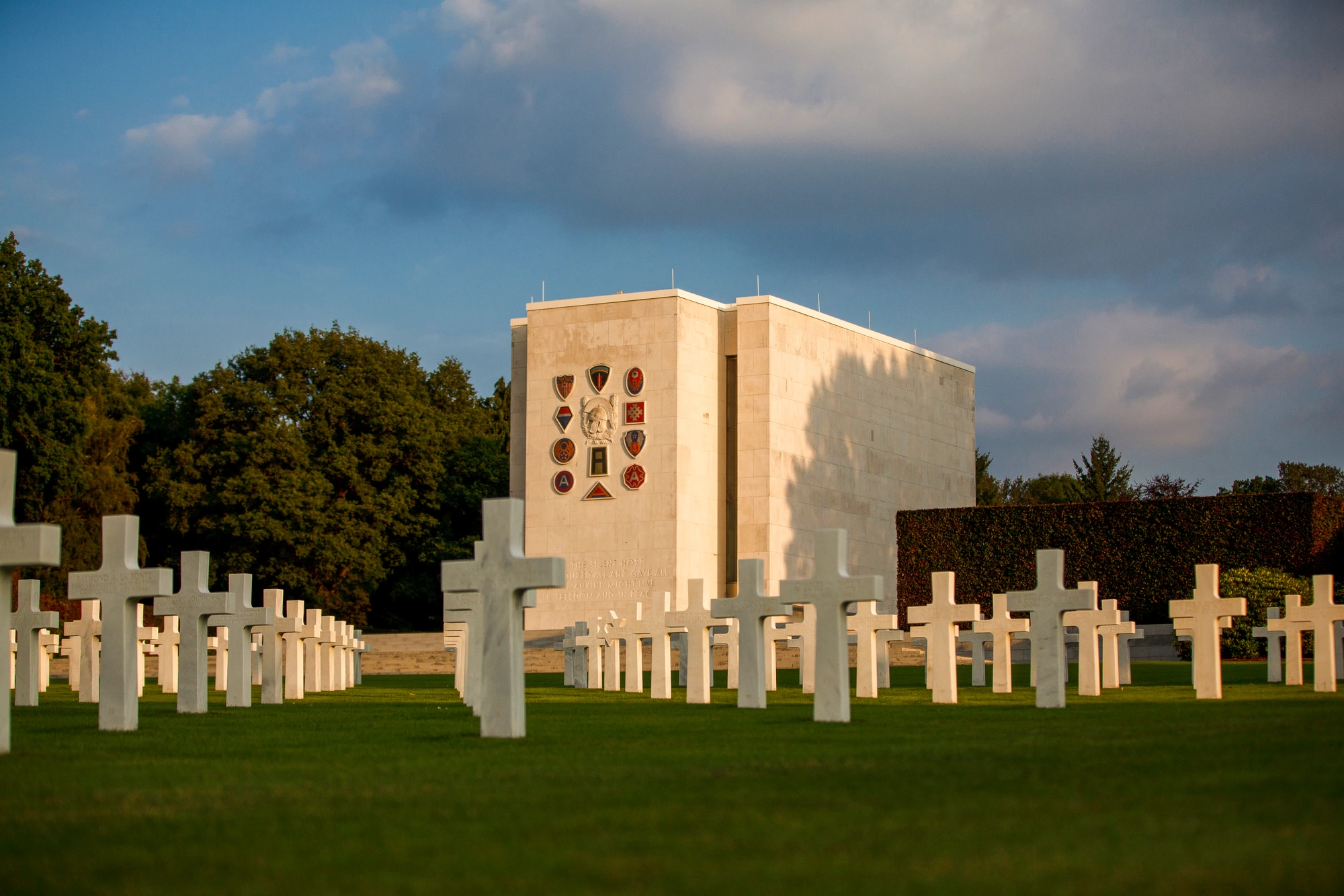 High Quality ardennes american cemetery Blank Meme Template