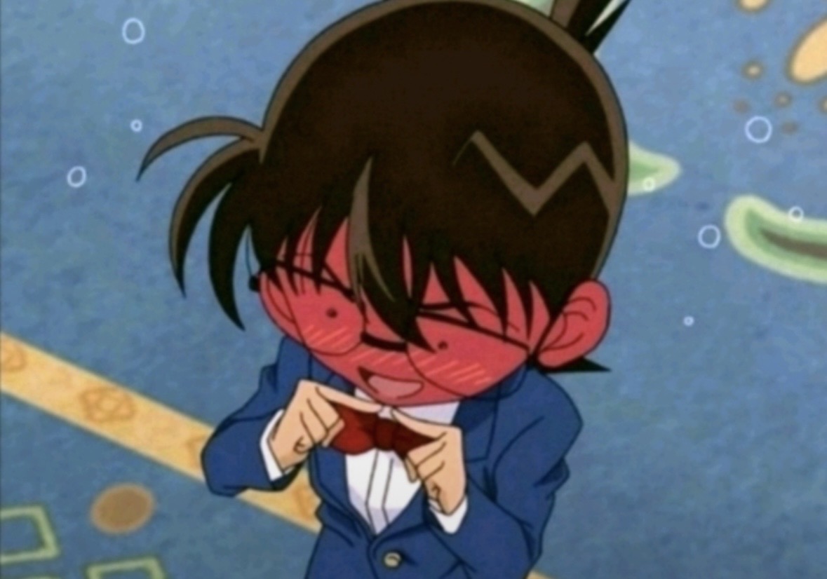 conan shy Blank Meme Template