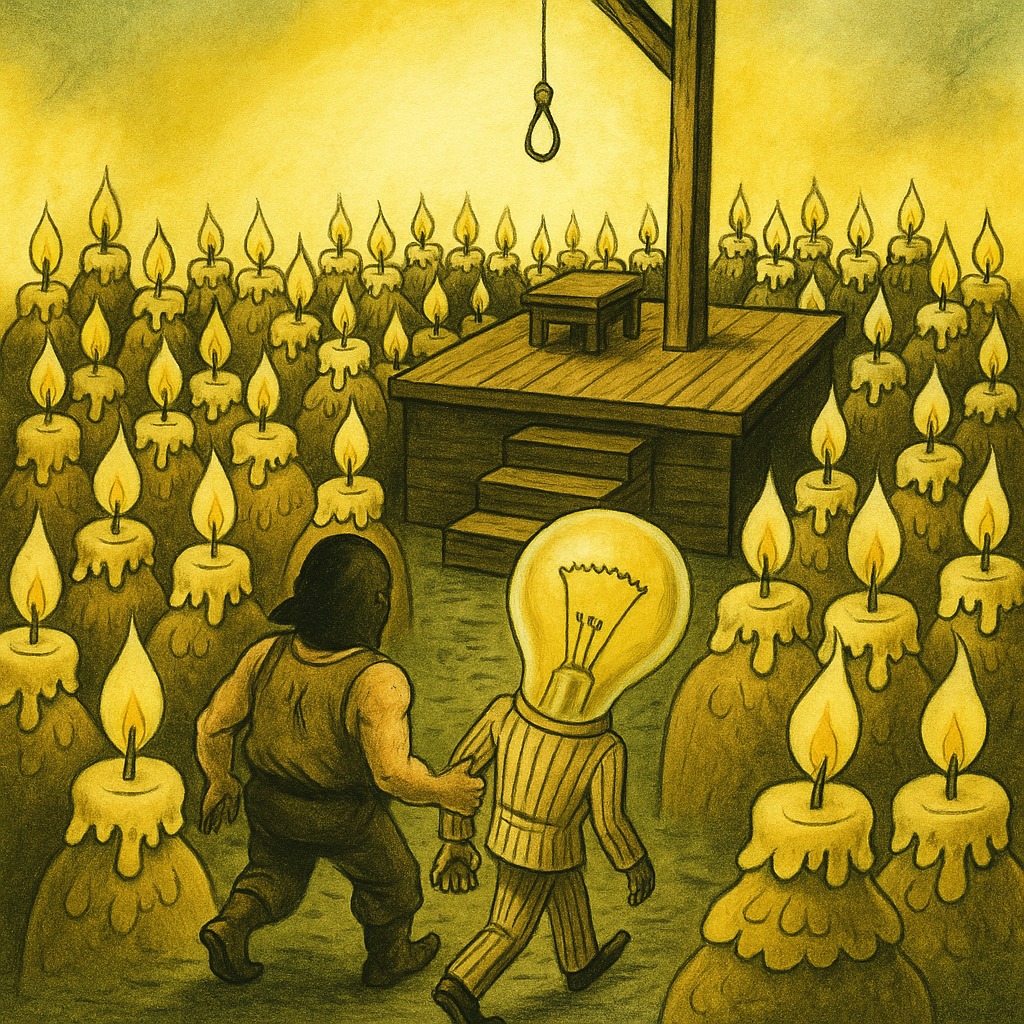 Heretic lightbulb Blank Meme Template