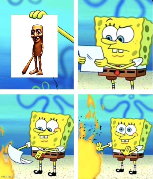 mad | image tagged in spongebob yeet | made w/ Imgflip meme maker