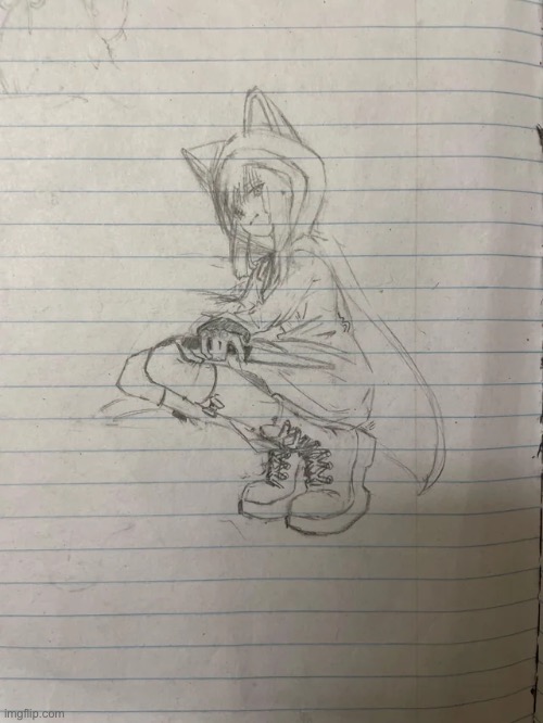 Drawing that I wished it was me | image tagged in memes,shitpost,black souls,dawn,jordans | made w/ Imgflip meme maker