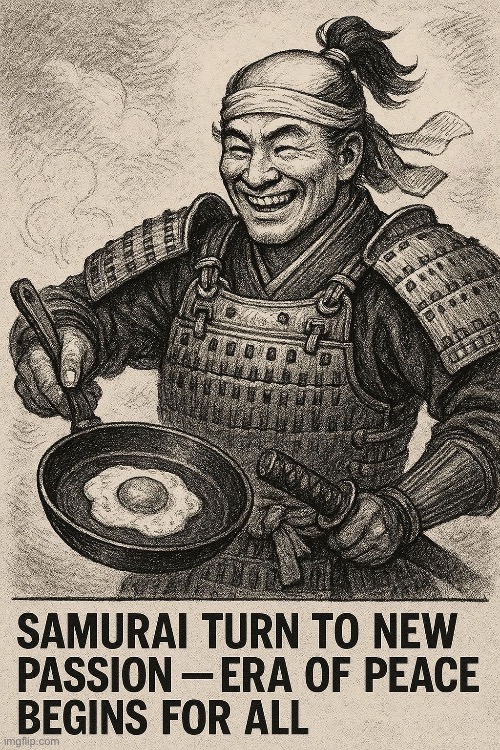 This would go hard in the days of feudal Japan | made w/ Imgflip meme maker