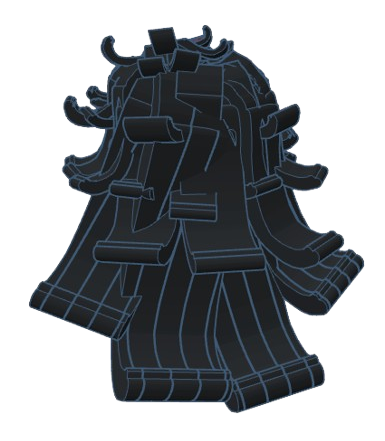 the back of Claire's head Blank Meme Template