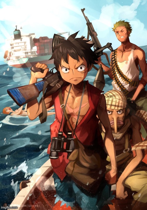 image tagged in memes,shitpost,me and the boys,one piece,anime,art by khyleri | made w/ Imgflip meme maker