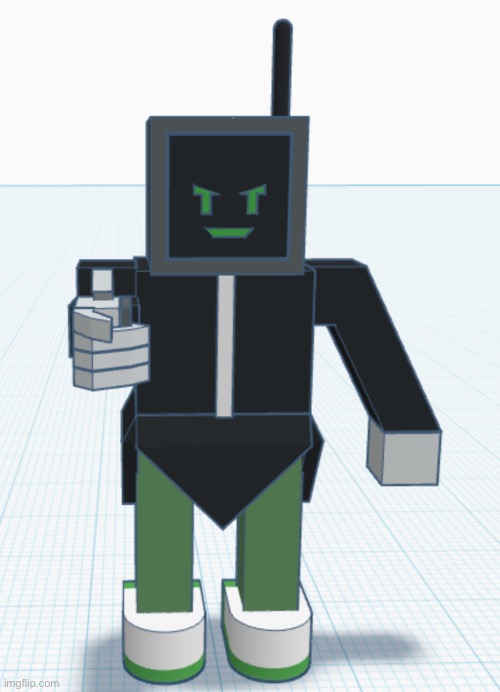 She be wearing a tuxedo fr (ignore the fact that it’s just a black version of her lab coat) | made w/ Imgflip meme maker