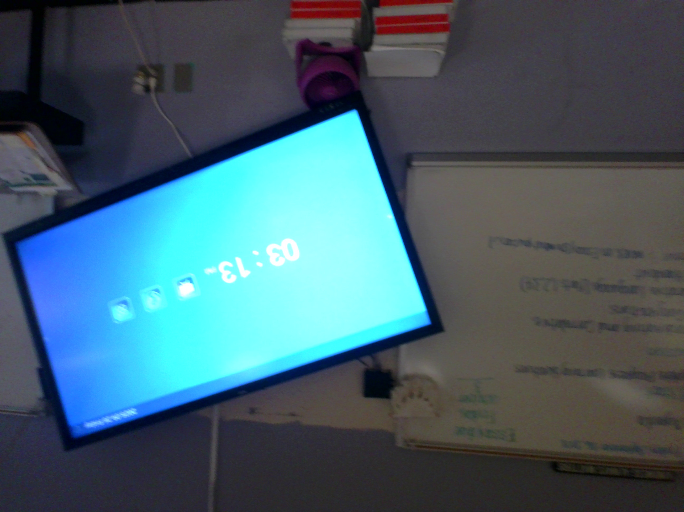 Fallen SmartBoard Blank Meme Template