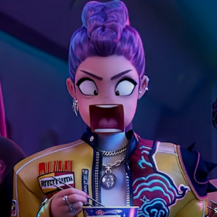 Rumi screaming Blank Meme Template