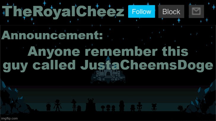 Big, annoying user who used this girl from star butterfly way too much | Anyone remember this guy called JustaCheemsDoge | image tagged in cheez's undertale template | made w/ Imgflip meme maker