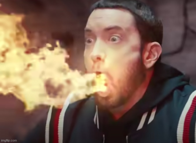 this is in a real eminem music video | made w/ Imgflip meme maker