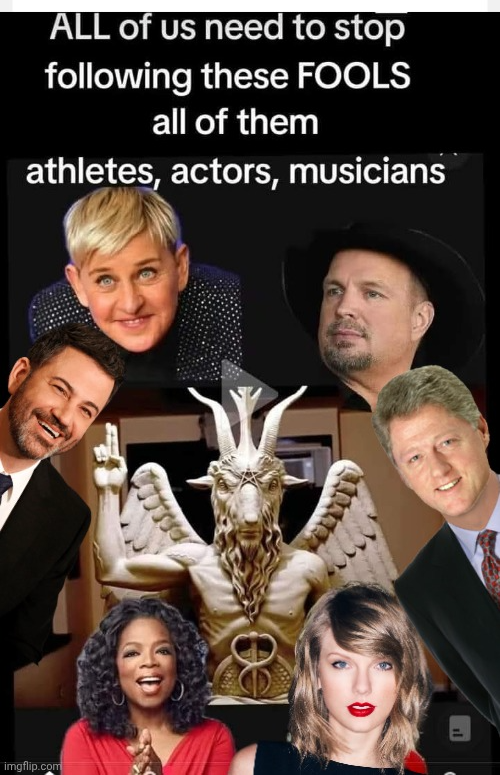 Satanic Elites Blank Meme Template