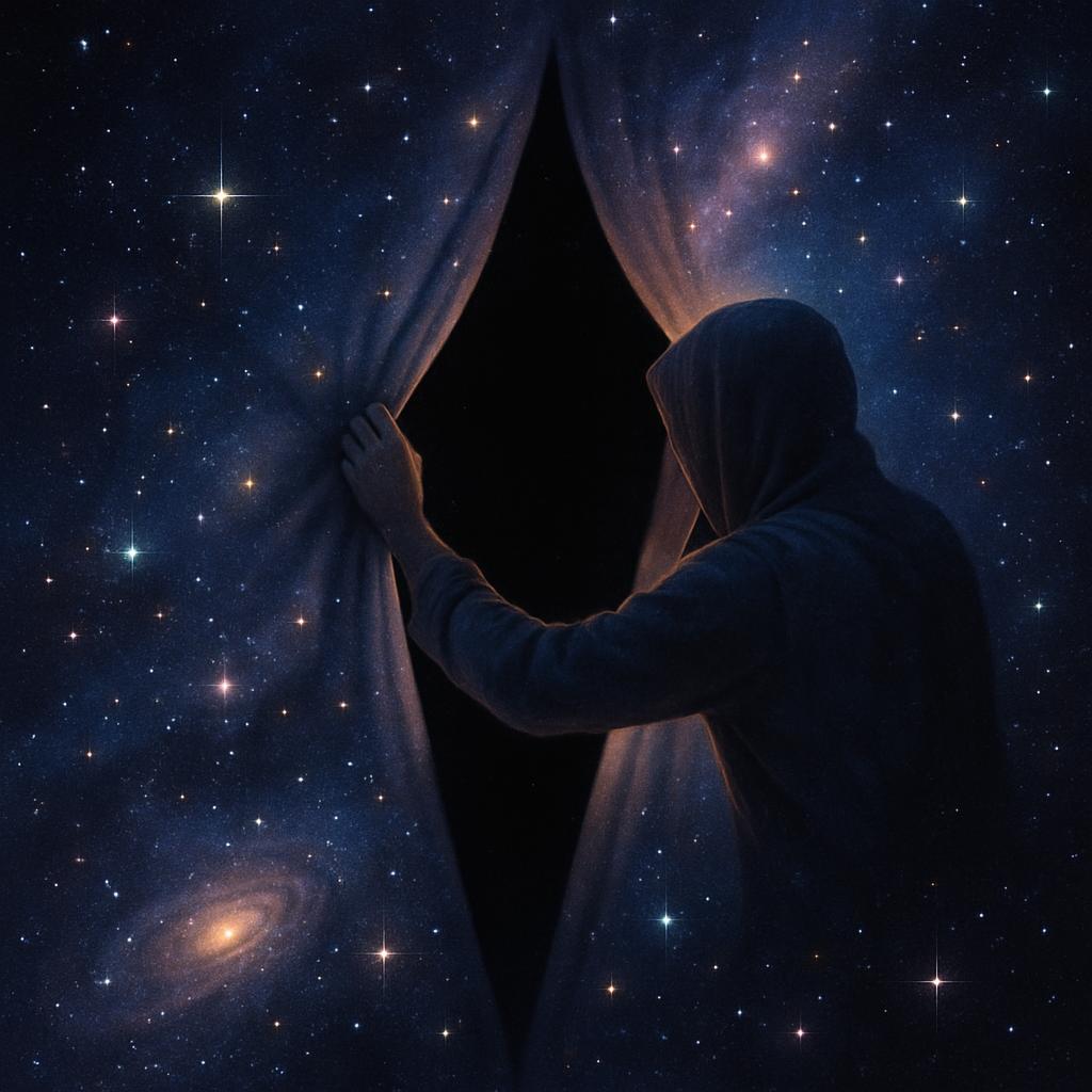 Hiding somthing in the universe Blank Meme Template