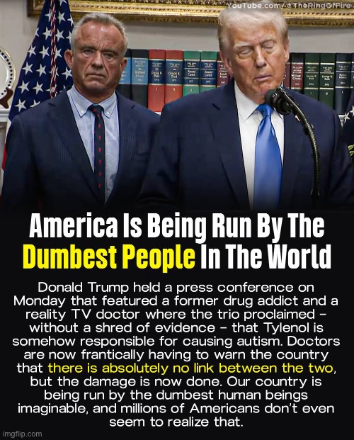 Dumb and Dumber...Doesn't matter which is which | image tagged in trump,rfkjr | made w/ Imgflip meme maker