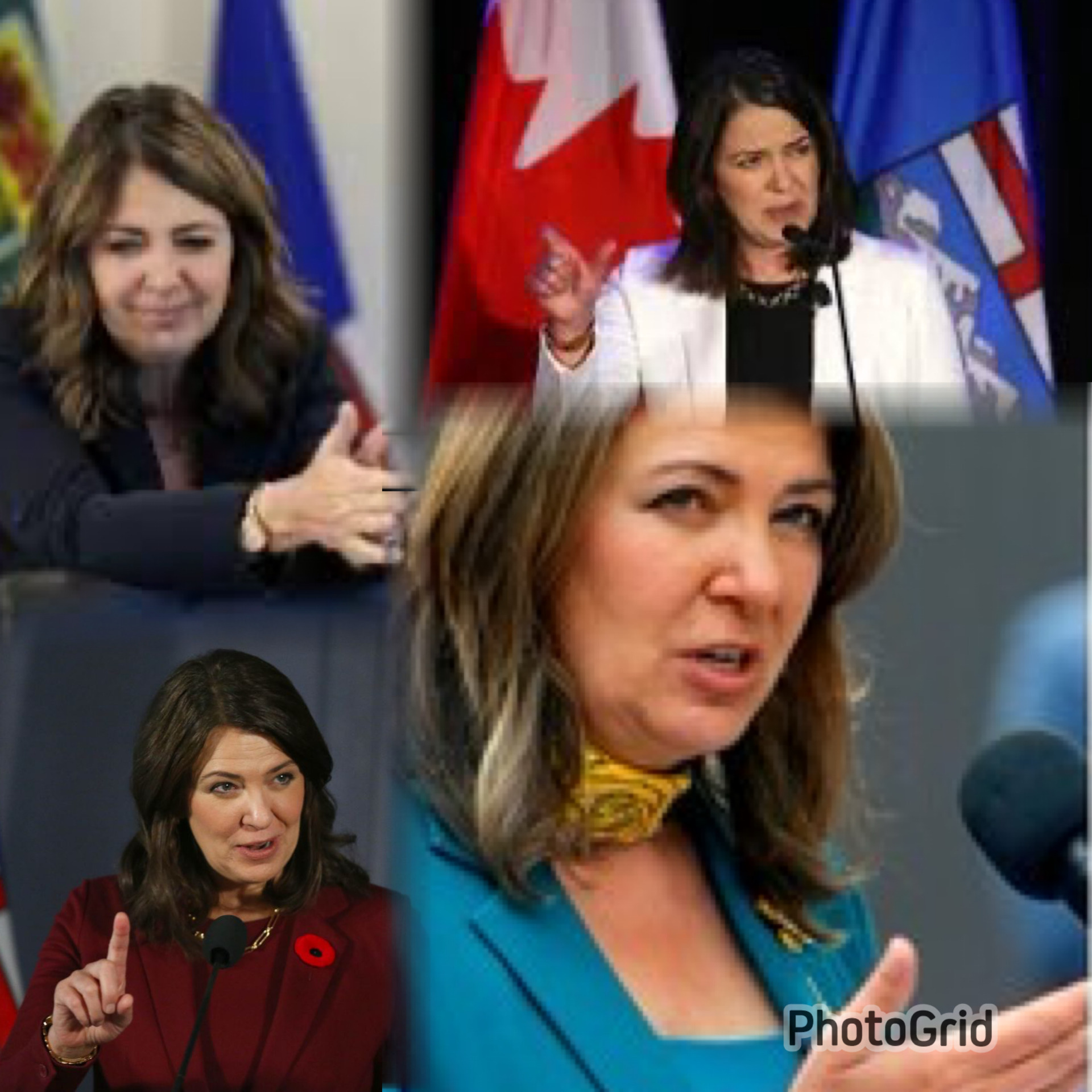 Danielle Smith Blank Meme Template