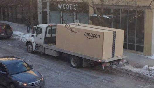 amazon box size Blank Meme Template