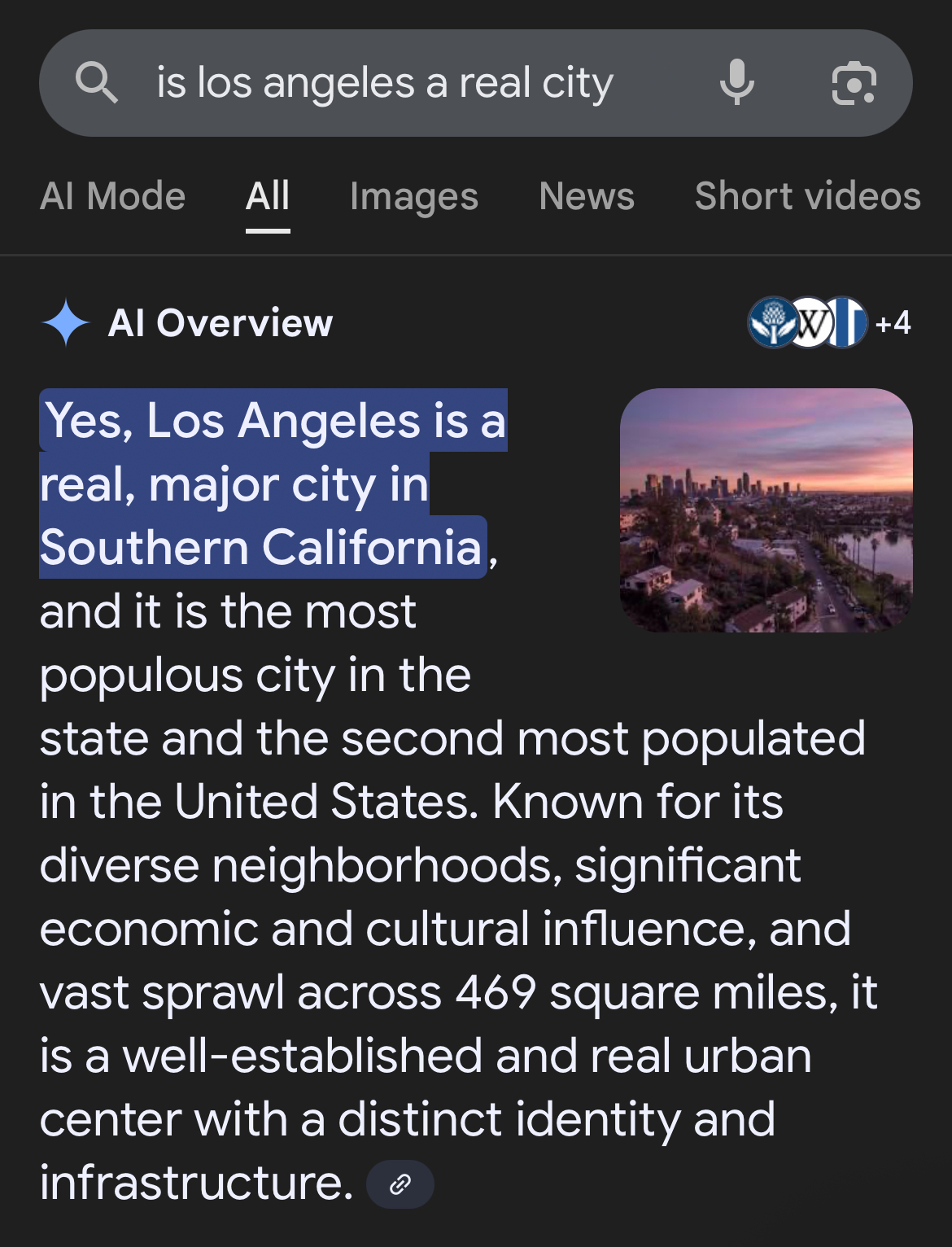 AI Overview Answer Blank Meme Template