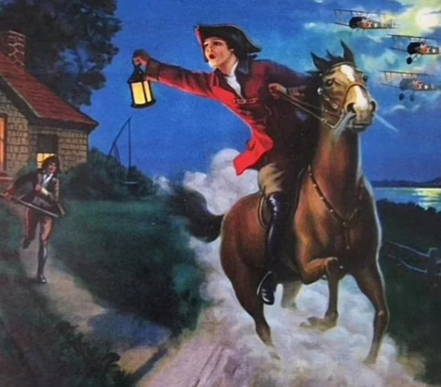 High Quality Man on horse w.lantern Blank Meme Template
