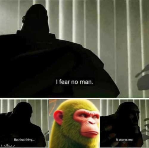 I fear no man | image tagged in i fear no man | made w/ Imgflip meme maker
