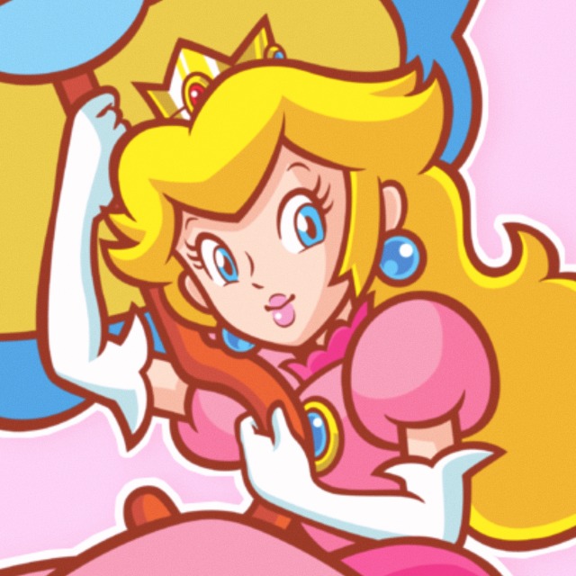 Princess Peach Blank Meme Template