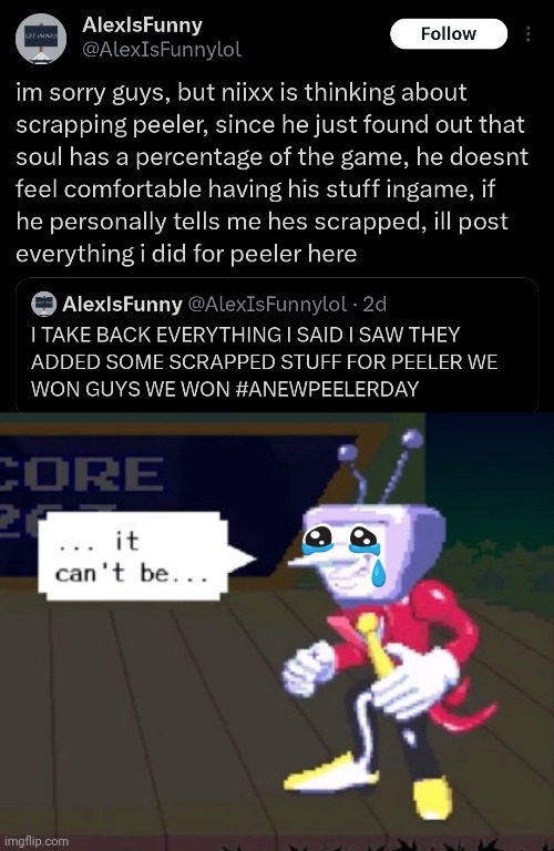 PEELER NOOOOOOOOO | made w/ Imgflip meme maker