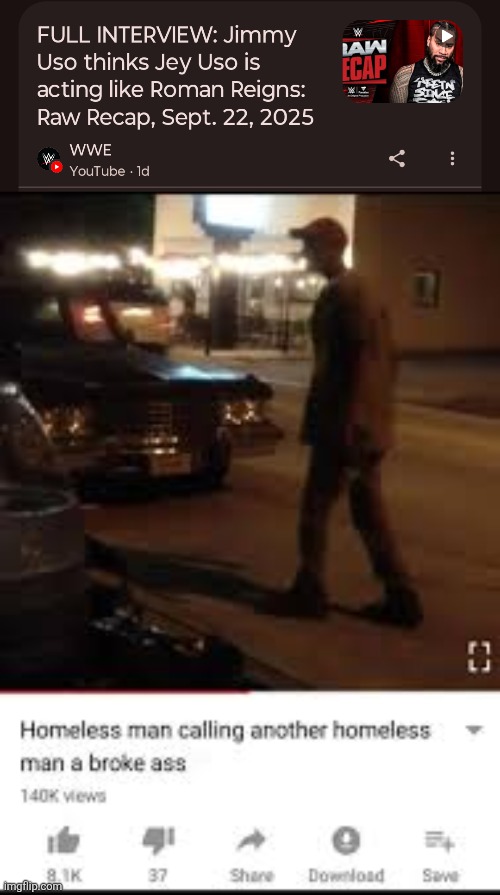 image tagged in homeless man calling another homeless man a broke ass | made w/ Imgflip meme maker