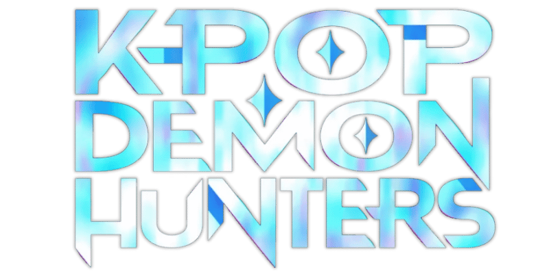 K-Pop Demon Hunters Logo Blank Meme Template