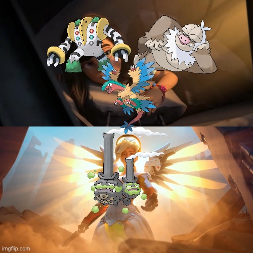 Saved by neutralising gas | image tagged in overwatch mercy meme | made w/ Imgflip meme maker