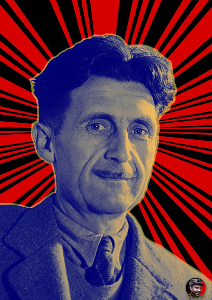 George Orwell cosmic Blank Meme Template