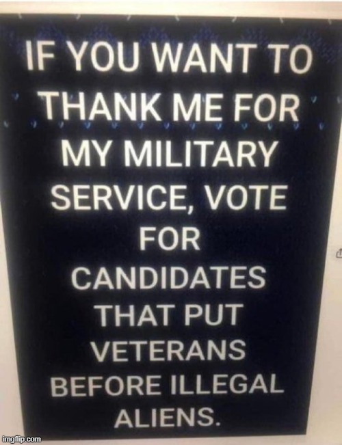 Americans & Veterans FIRST | image tagged in common sense,make america great again,americans,veterans,illegals,choices | made w/ Imgflip meme maker