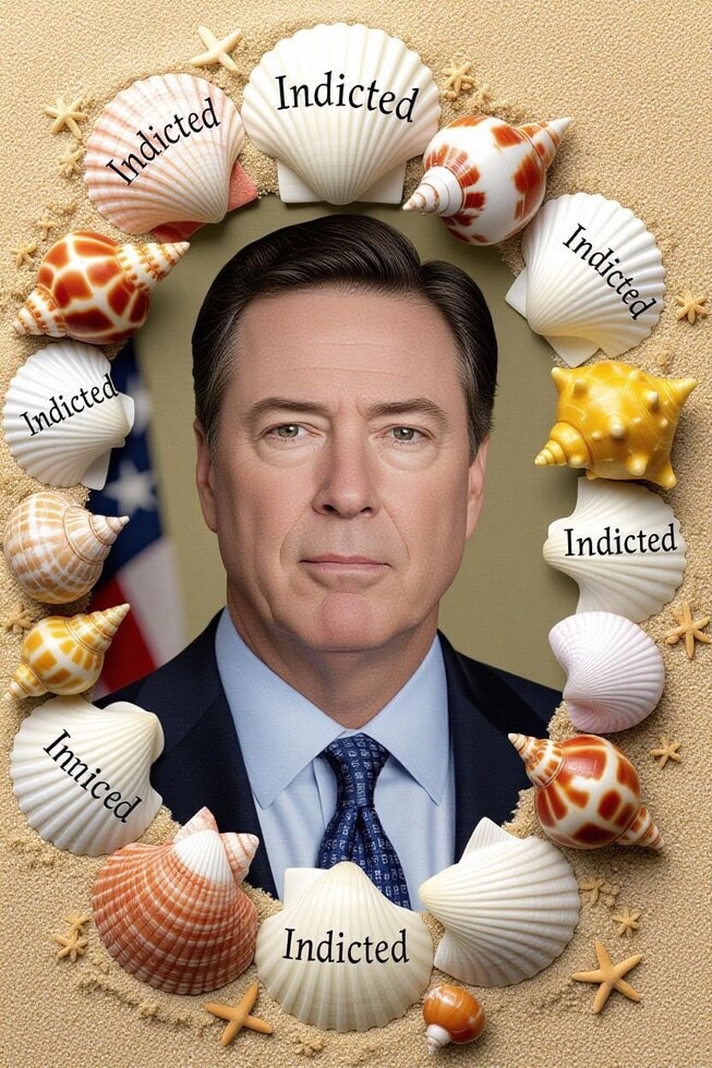 James Comey Sea Shells Blank Meme Template