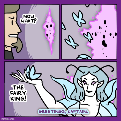 image tagged in stars,portal,fairy,king,fairies,butterflies | made w/ Imgflip meme maker