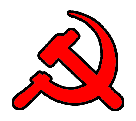 Communist Hammer Sickle Stroke PNG Blank Meme Template