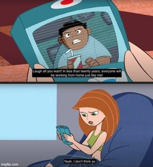 Lol | image tagged in kim possible,home office,memes,latticeclimbing,climbing,fun | made w/ Imgflip meme maker