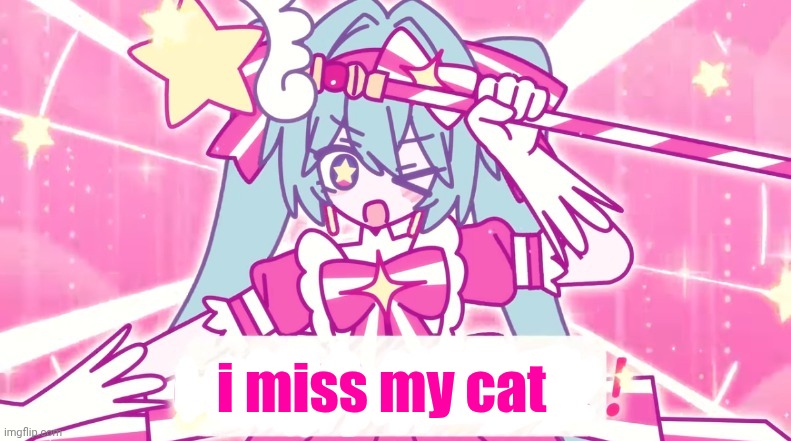 tethythegreat announcement template | i miss my cat | image tagged in tethythegreat announcement template | made w/ Imgflip meme maker