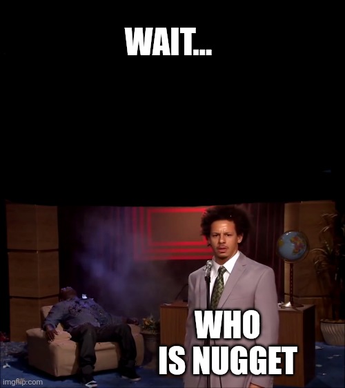 How could they have done this | WAIT... WHO IS NUGGET | image tagged in how could they have done this | made w/ Imgflip meme maker