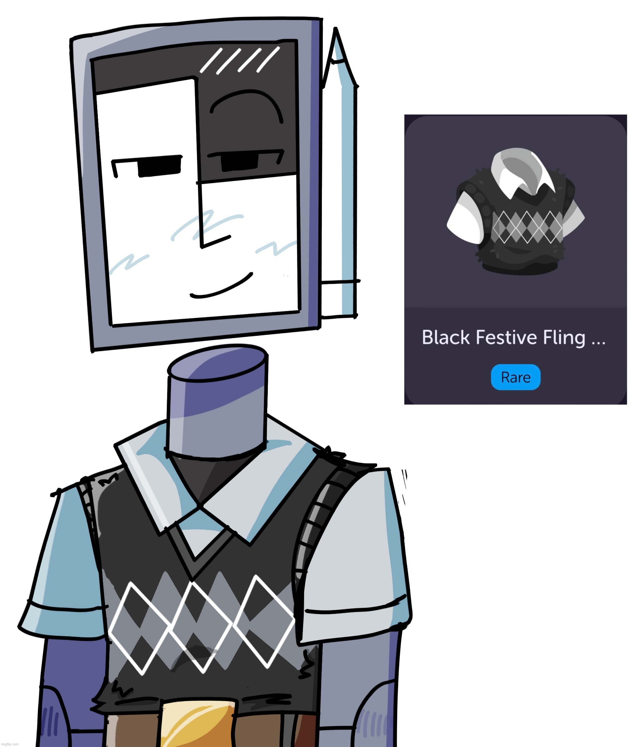 Professor Procreate’s casual outfit | made w/ Imgflip meme maker