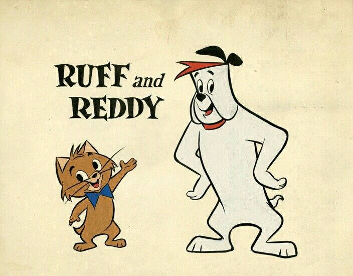 ruff and reddy Blank Meme Template