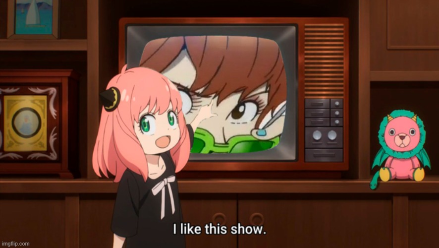 anya likes fujiko mine | image tagged in anime,anya likes this show,spy x family,lupin,anime meme | made w/ Imgflip meme maker