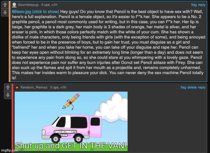 . | image tagged in bfdi,bfdia,pencil,wtf | made w/ Imgflip meme maker