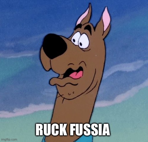 scooby | RUCK FUSSIA | image tagged in scooby | made w/ Imgflip meme maker