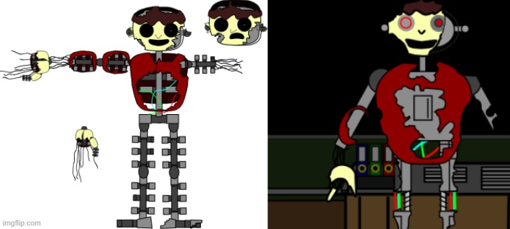 i remaked charlie's model lmaooo | made w/ Imgflip meme maker