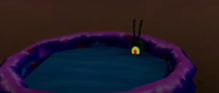 plankton in pool Blank Meme Template
