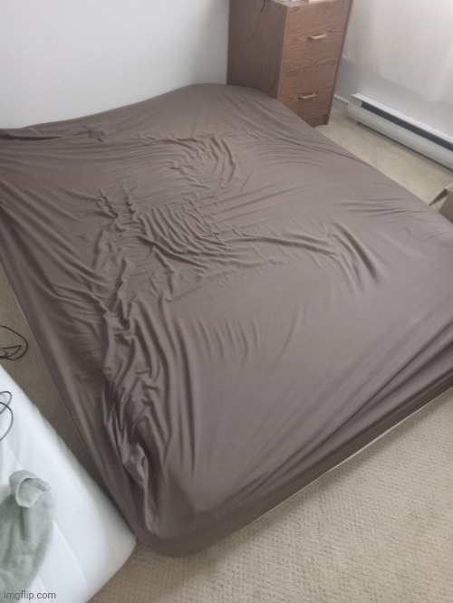 new floor mattress alert! ! | made w/ Imgflip meme maker