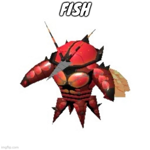 This is a reference | FISH | image tagged in rumble buzzwole | made w/ Imgflip meme maker