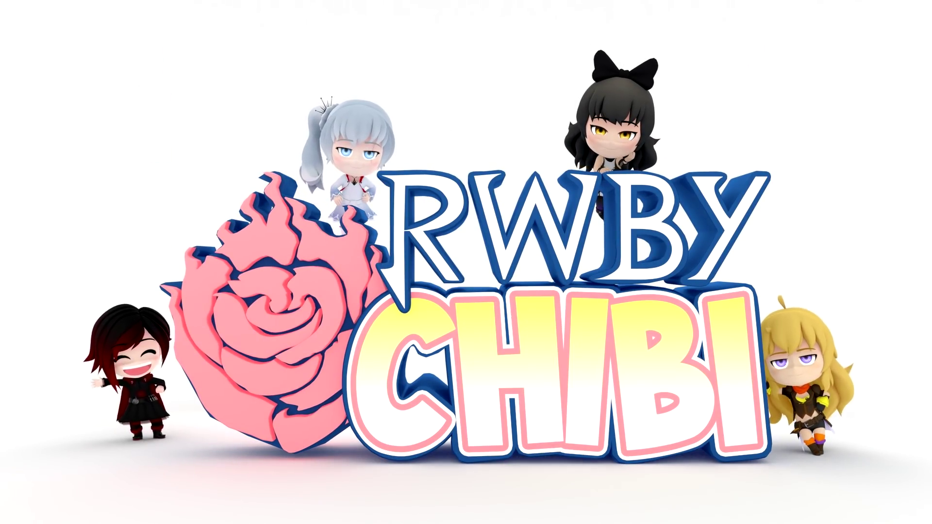 RWBY Chibi TITLE CARD Blank Meme Template