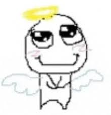 little angel Blank Meme Template