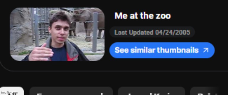 wym last updated 2005 wheres the clickbait thumbnail | made w/ Imgflip meme maker