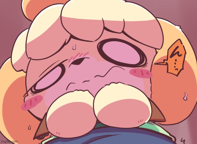 Worried isabelle | image tagged in worried isabelle | made w/ Imgflip meme maker